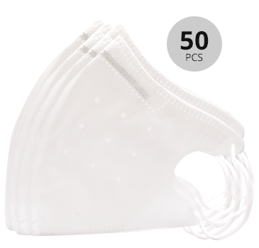 Adult size white mask